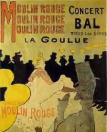 La Goulue by Henri de Toulouse-Lautrec